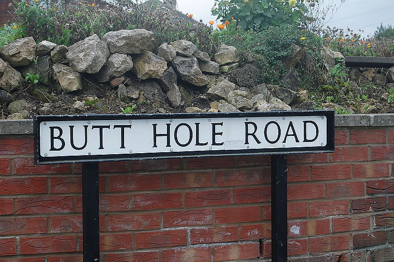 A funny actual name of a road. #3921300