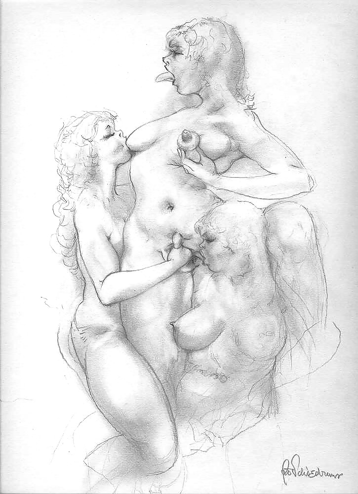 Caleidoscopio de arte erótico y porno dibujado 10 - varios artistas
 #6647295