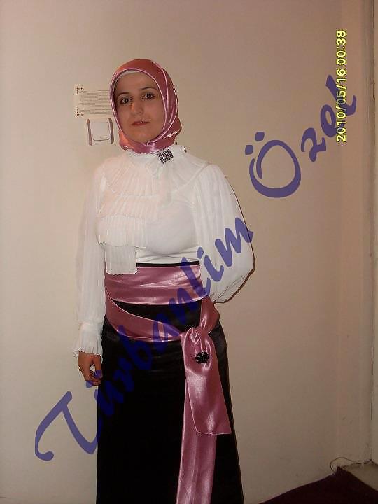 Türkisches Arabisches Hijab, Turban Tragenden Verlängerung Ausgeschaltet Ist #18284884