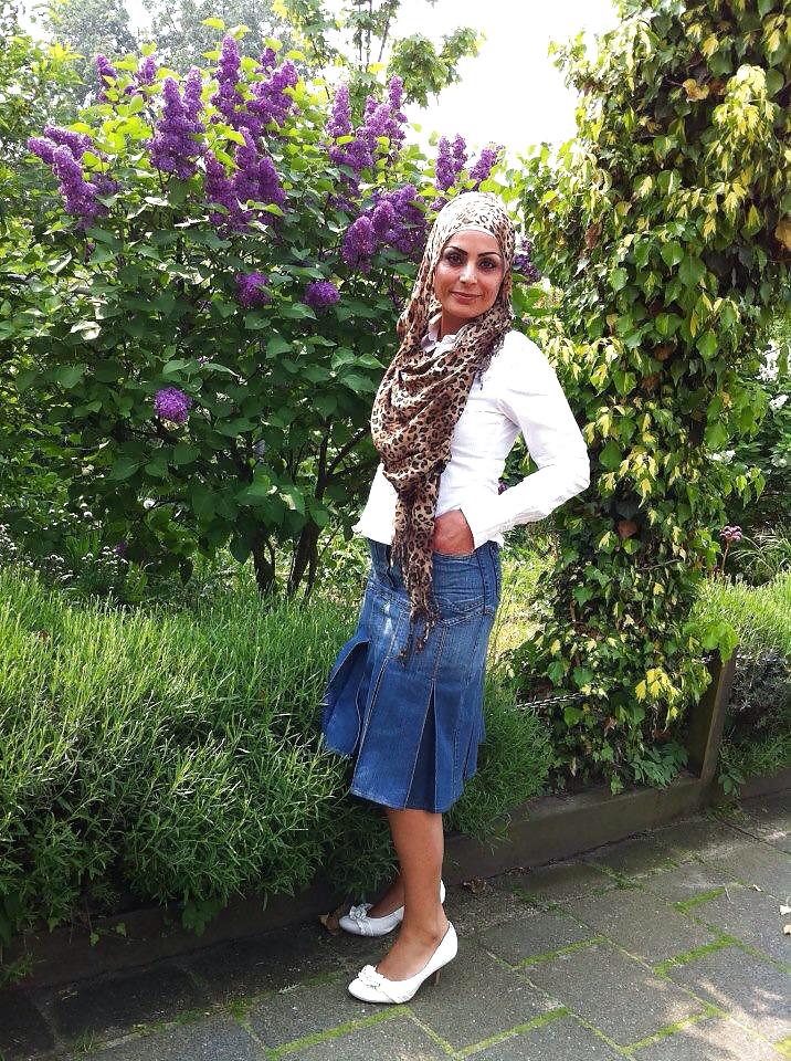 Türkisches Arabisches Hijab, Turban Tragenden Verlängerung Ausgeschaltet Ist #18285109