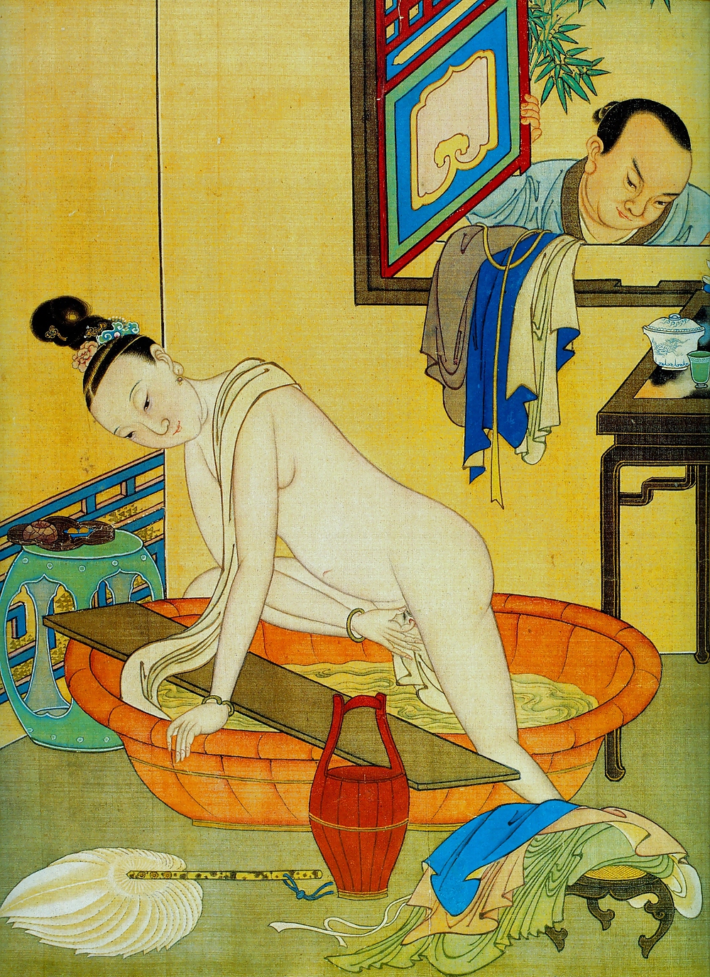Drawn Ero and Porn Art 2 - Chinese Miniature Emperial Period #5517013