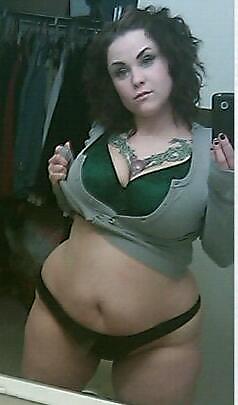 BBW and the mirror #11108068