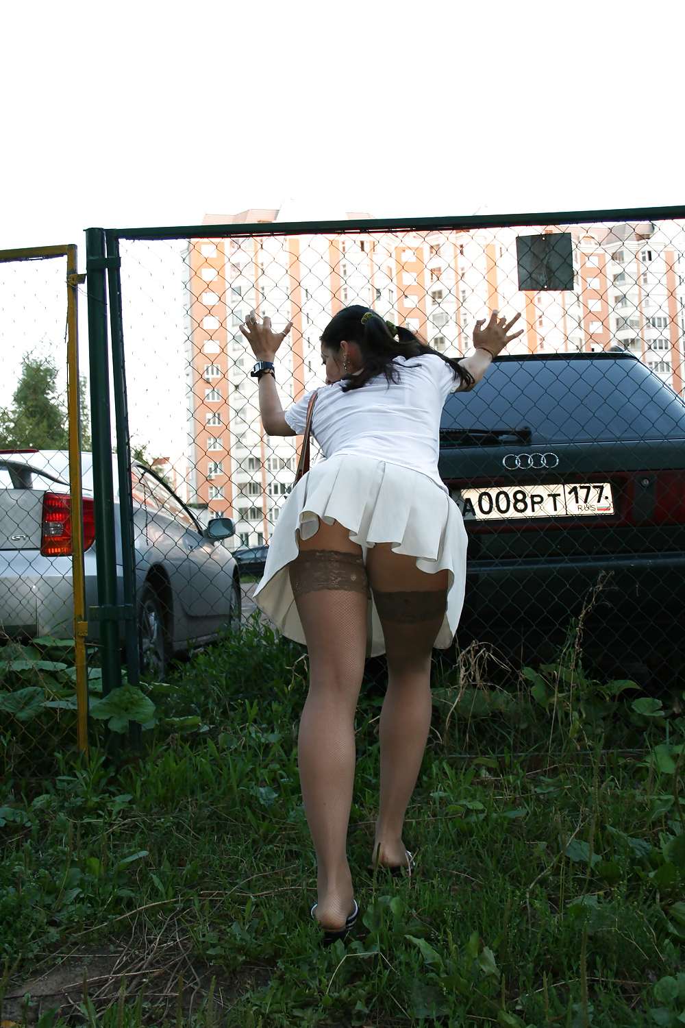 ロシア人女性のスカートの中の写真
 #10962958