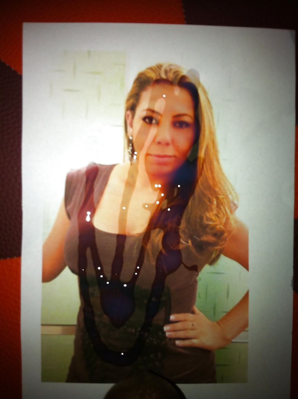 Splashing her glasses #9372359