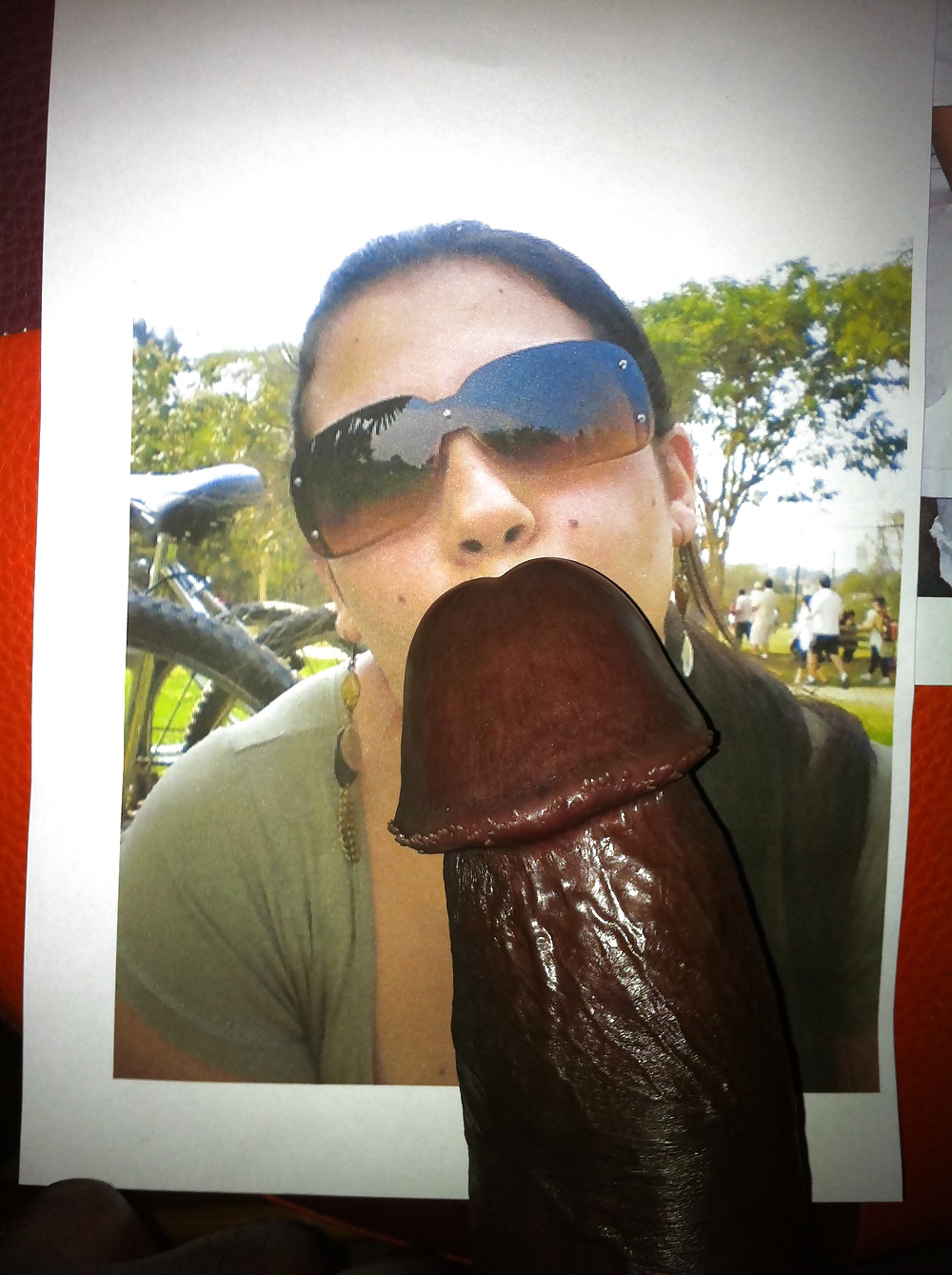 Splashing her glasses #9372380