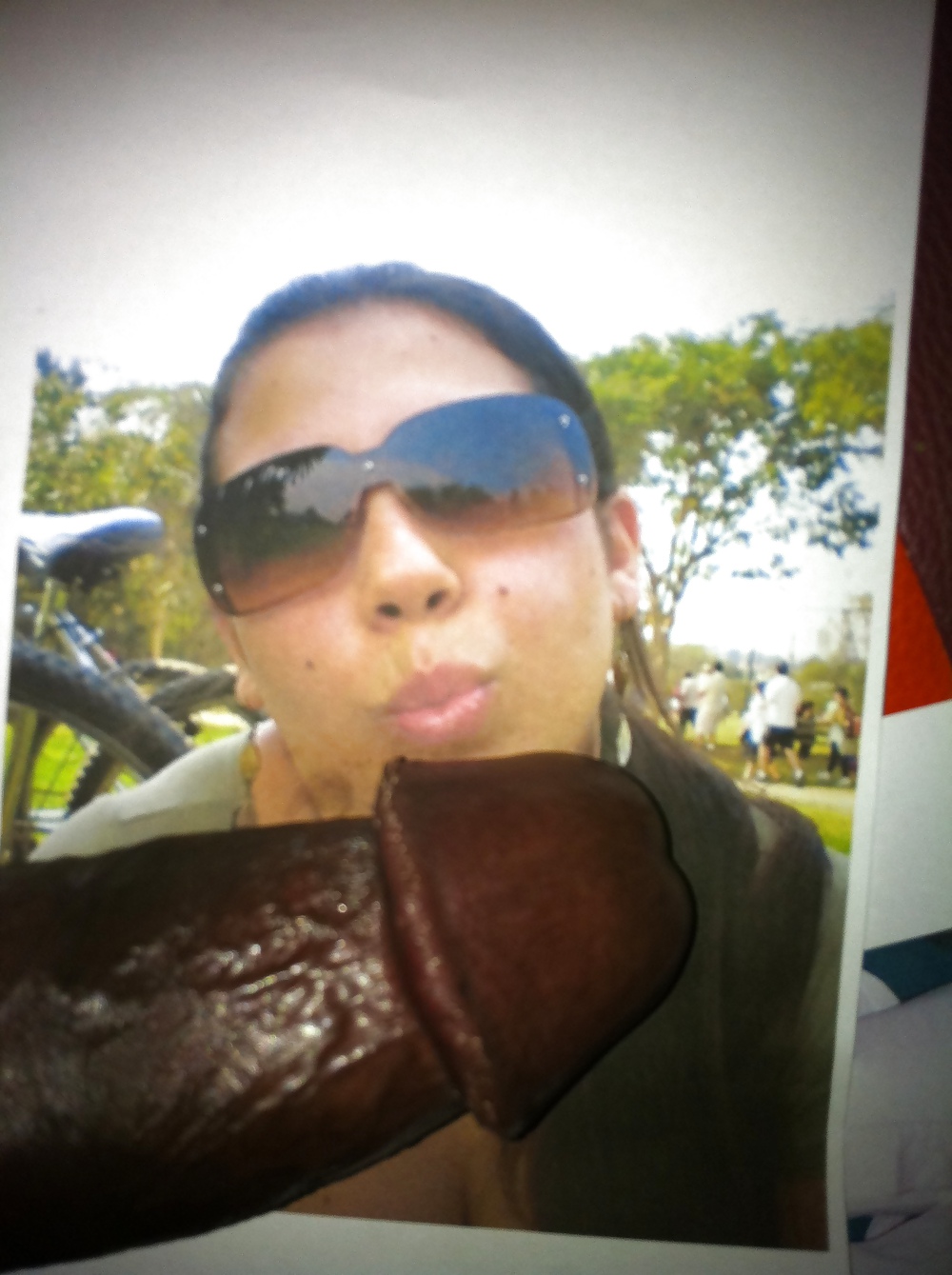 Splashing her glasses #9372408