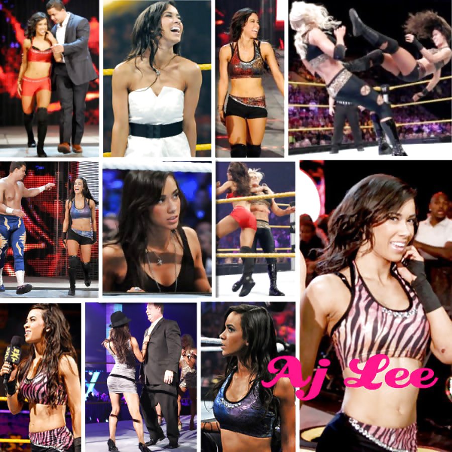 AJ Lee WWE Diva mega collection  #16116699