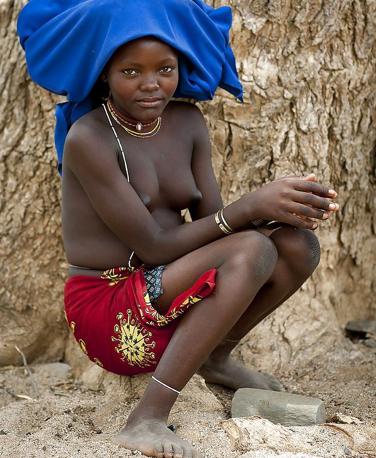 The Beauty of Africa Traditional Tribe Girls #17808264
