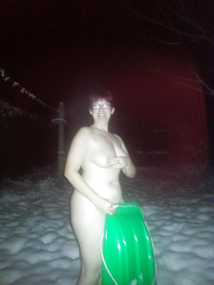 Uk women in the snow #18442482