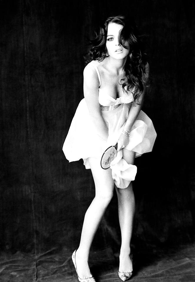 Lindsay Lohan ... Schwarz Und Weiß ... Wieder #10021213