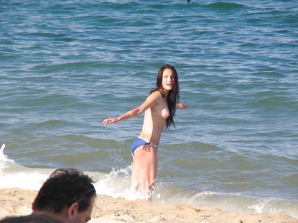 Bulgarian Coastline Lady from Unlit Sea - II #9331408