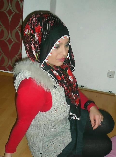 Turkish turbanli hijab arab buyuk album #8956868