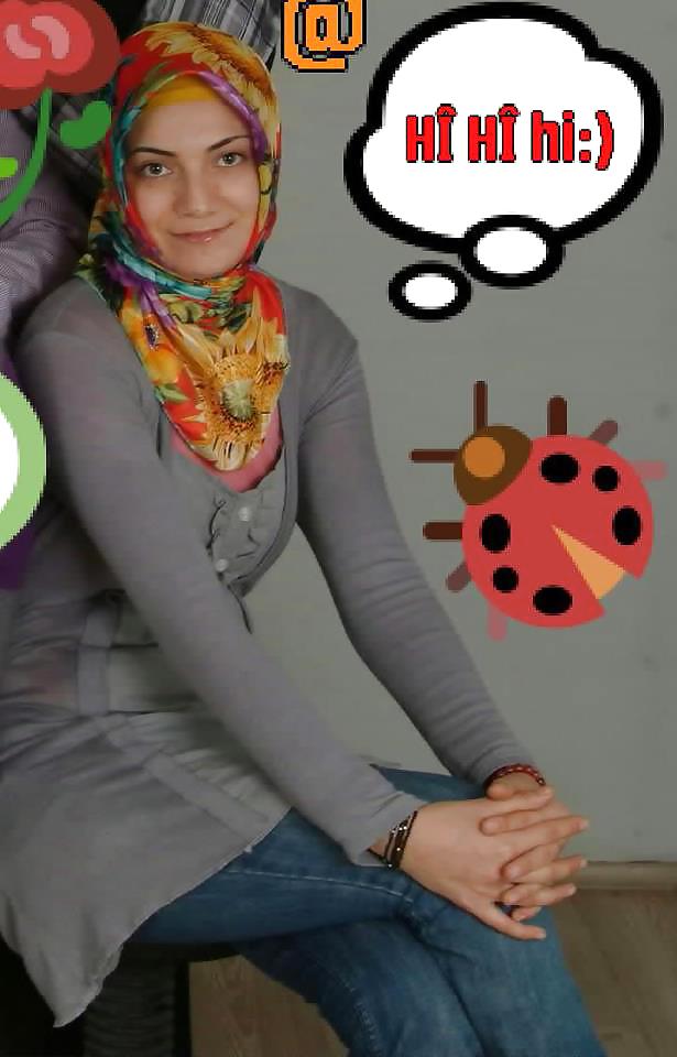 Turkish turbanli hijab arab buyuk album #8956928