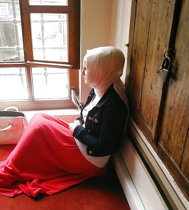 Turkish turbanli hijab arab buyuk album #8956943
