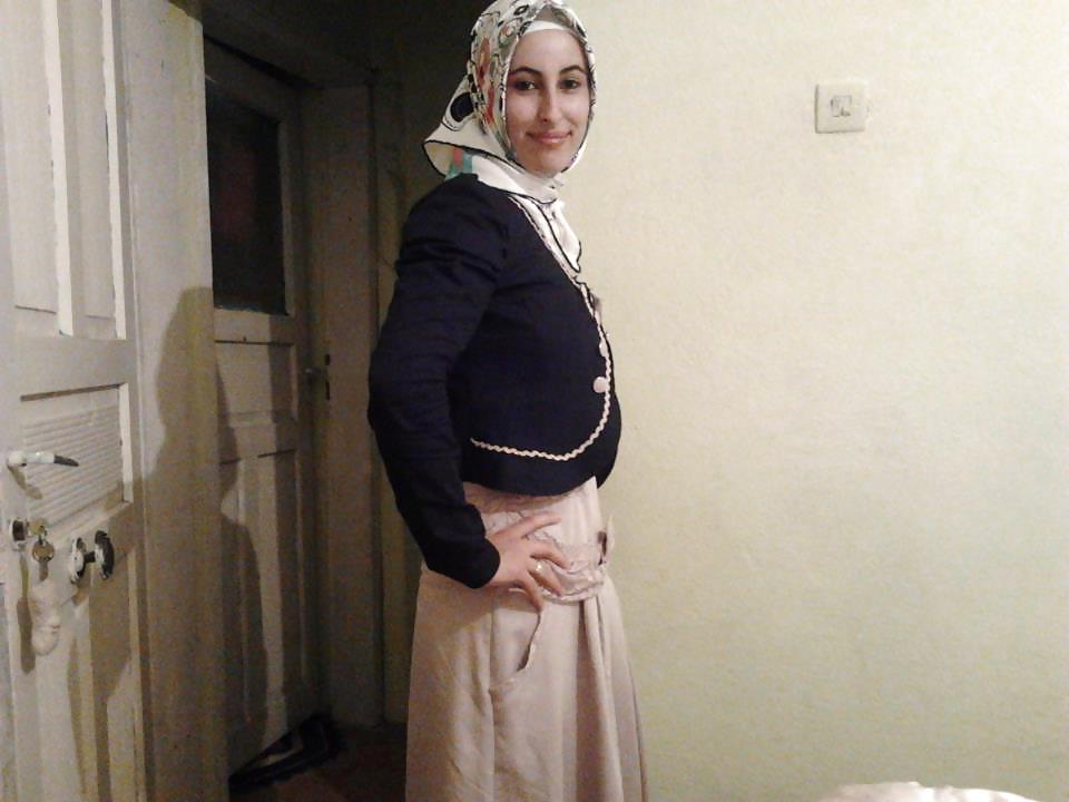 Turkish turbanli hijab arab buyuk album #8956994