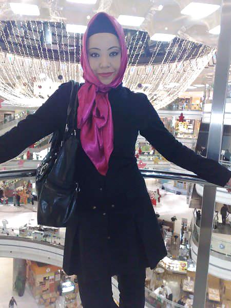 Turkish turbanli hijab arab buyuk album #8957016