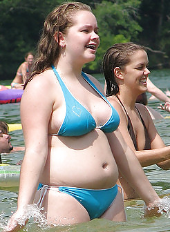 Badeanzug Bikini-BH Bbw Reifen Gekleidet Teen Big Tits - 61 #11230013