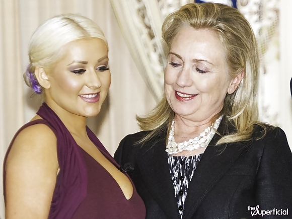 Hillary Clinton MILF Lesbiennes Pur #11028168