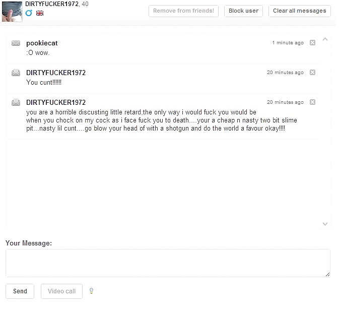 ヘイトメール :(
 #18696098