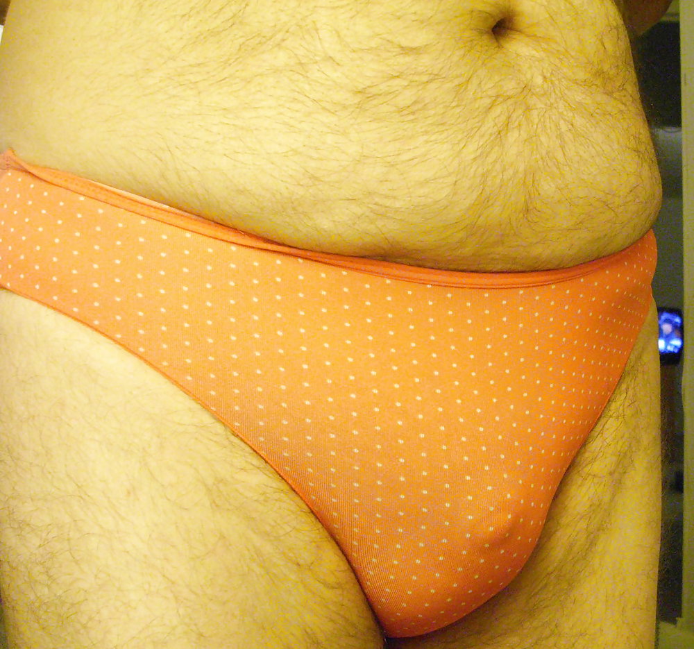 Front view of my cousin Jen's panties.