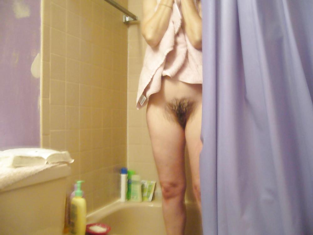 Hidden Cam Wife in Shower #5318313
