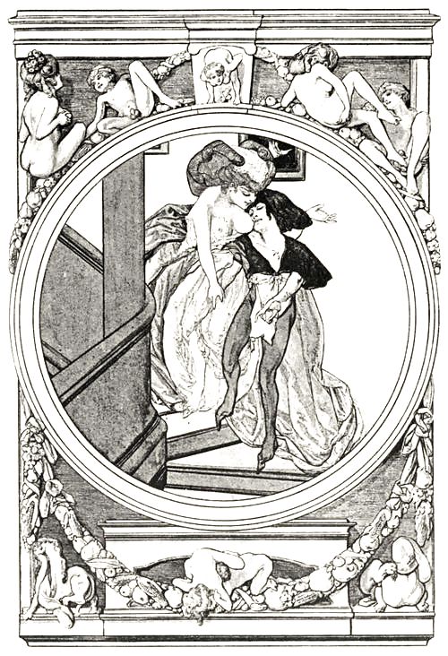 Ornamentale e voluttuoso art nouveau 1 - franz von bayros
 #7269444