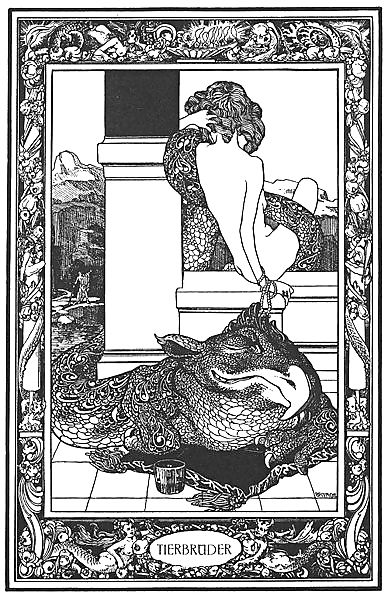 Ornamental and Voluptuous Art Nouveau  1 - Franz von Bayros #7269714