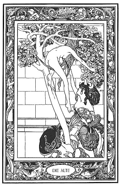 Ornamental y voluptuosa art nouveau 1 - franz von bayros
 #7269734