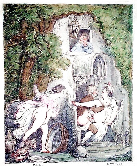 Drawn Ero and Porn Art 3 - Thomas Rowlandson (1) #5617643