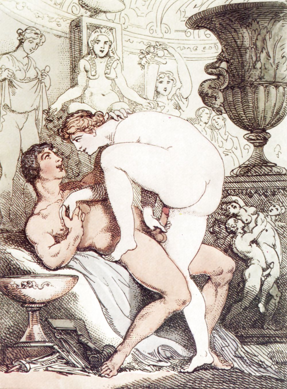 Drawn Ero and Porn Art 3 - Thomas Rowlandson (1) #5617685