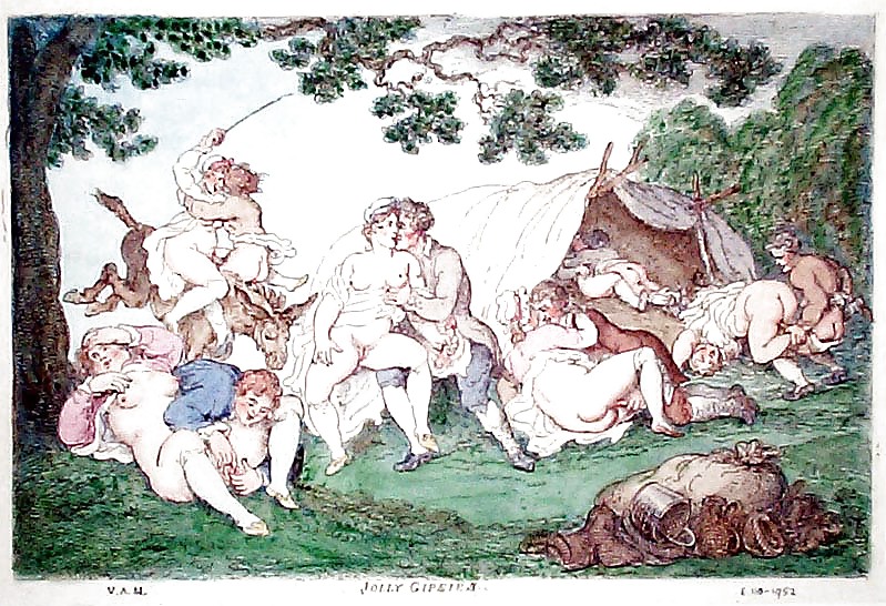 Drawn Ero and Porn Art 3 - Thomas Rowlandson (1) #5617743