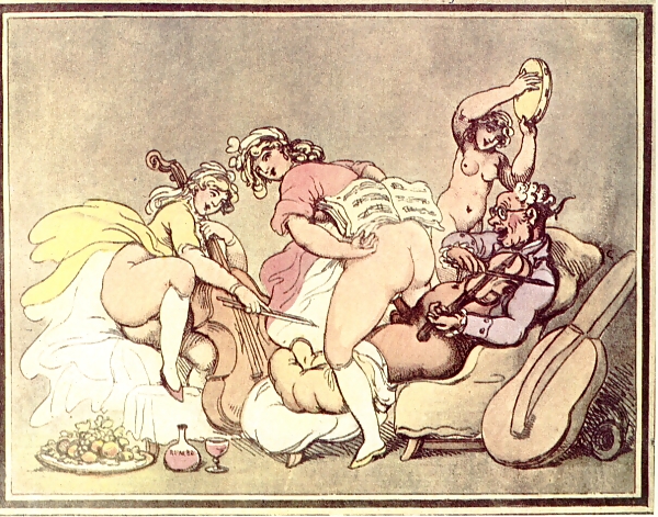 Drawn Ero and Porn Art 3 - Thomas Rowlandson (1) #5617806