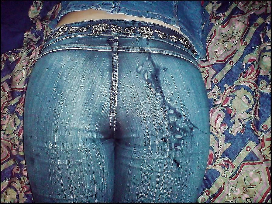 Some more nice asses in jeans - creamed #6327687