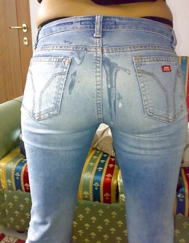 Some more nice asses in jeans - creamed #6327691
