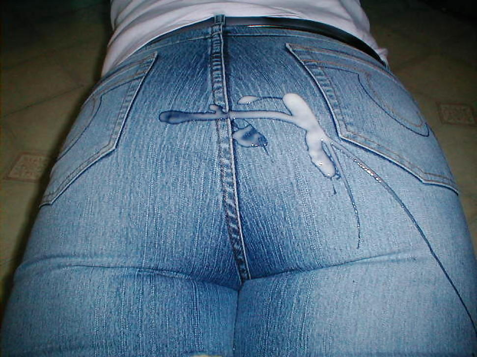 Some more nice asses in jeans - creamed #6327913