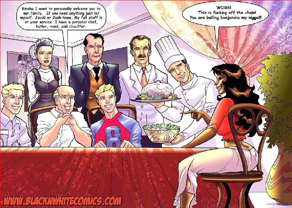 妻の交換、異人種間のコミック
 #14950578