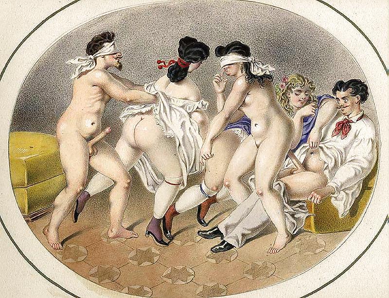 Drawn Ero and Porn Art 14 - Artist N.N c. 1820 #8404590