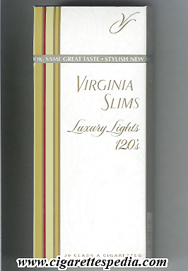 Virginia slims 120's
 #15383153