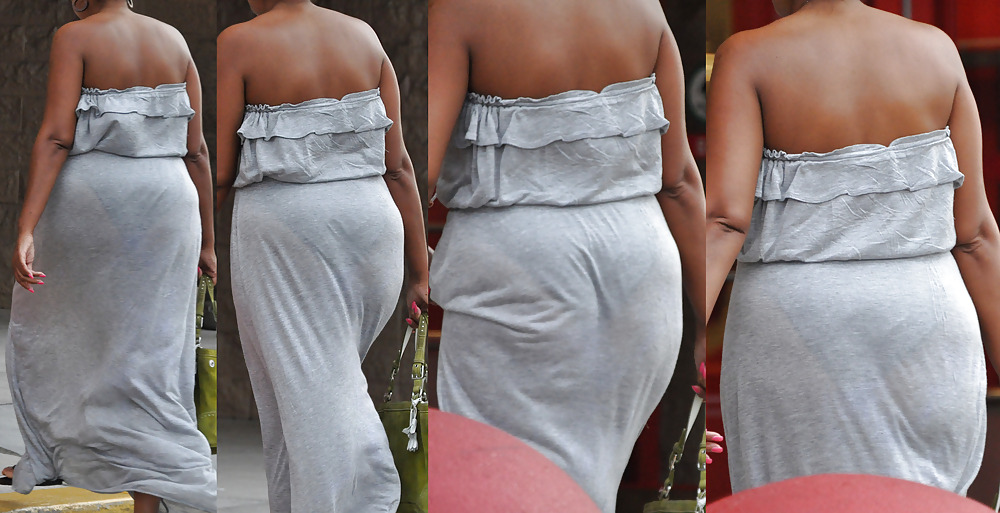 BBW's in Public - Juciy Fat Ass Collages #15989346