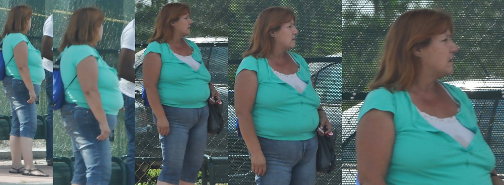 BBW's in Public - Juciy Fat Ass Collages #15989353