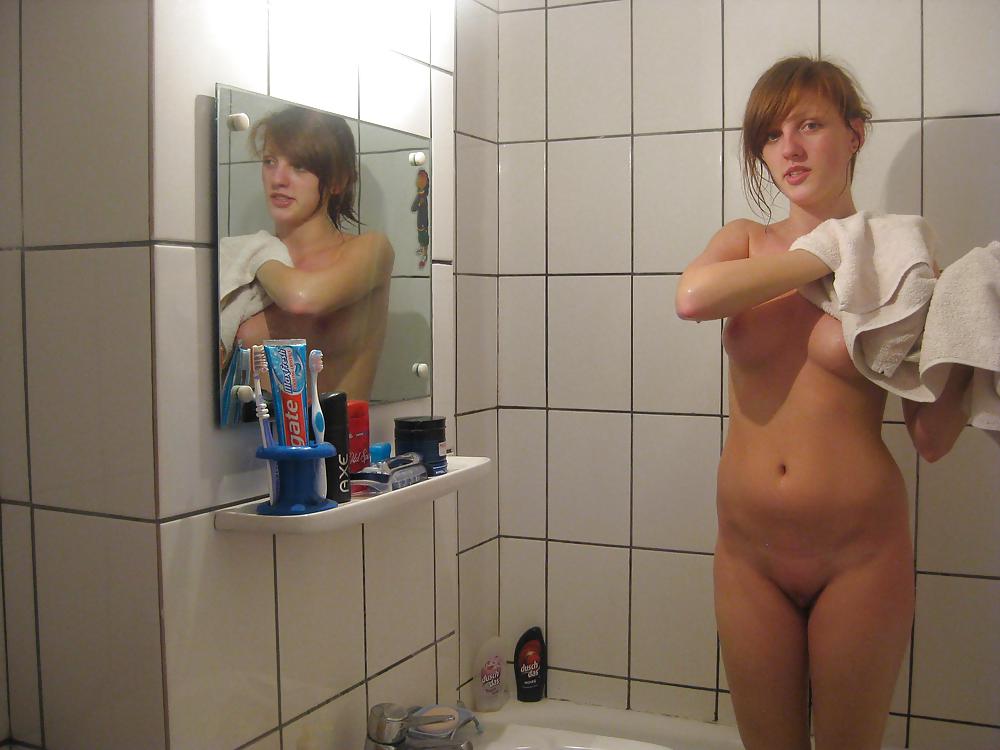 Girl and shower #7180376