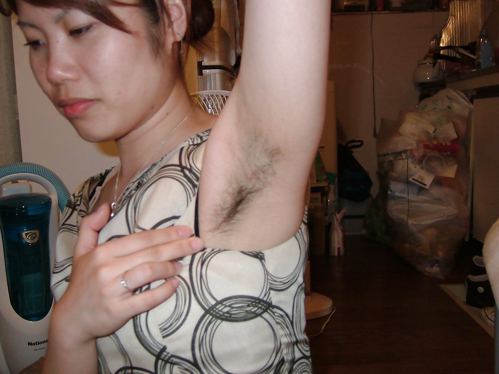 Japanese and Chinese girls with hairy armpits #8022408