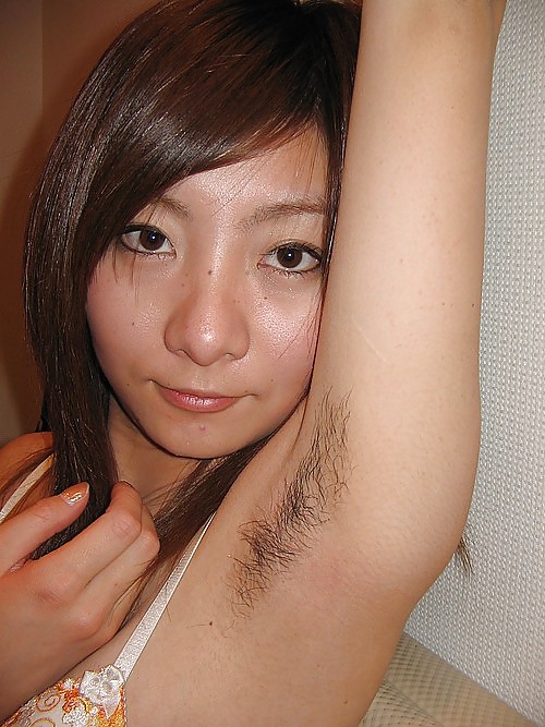 Japanese and Chinese girls with hairy armpits #8022447