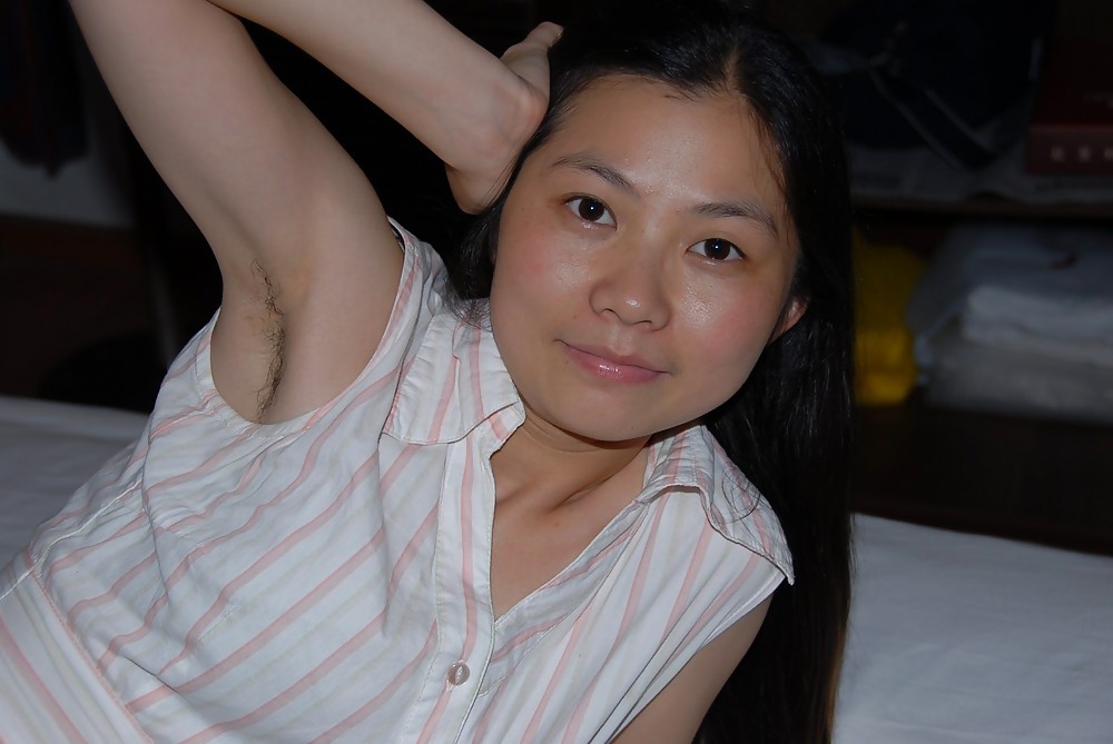 Japanese and Chinese girls with hairy armpits #8022453