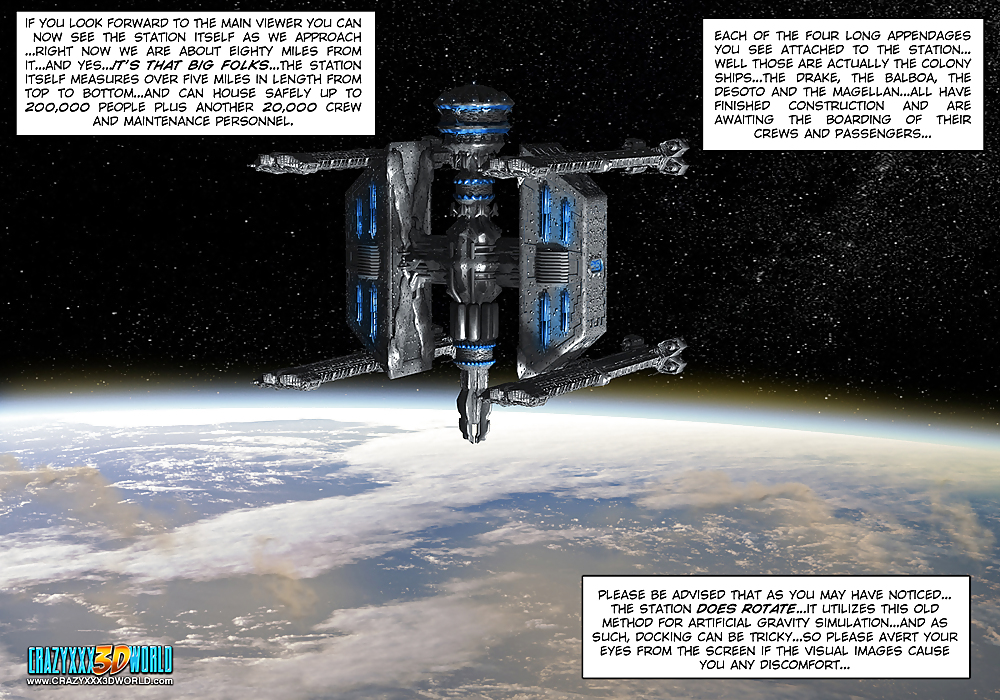 fumetto 3d: habitat 5. episodio 1.
 #20556081