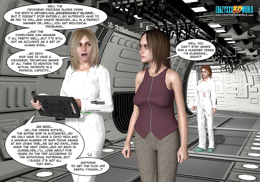 3D Comic: Habitat 5. Episode 1. #20556267
