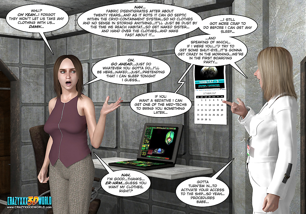3D Comic: Habitat 5. Episode 1. #20556360