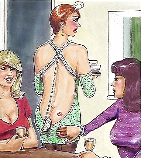 Sissy, cuckold, femdom art #9020169
