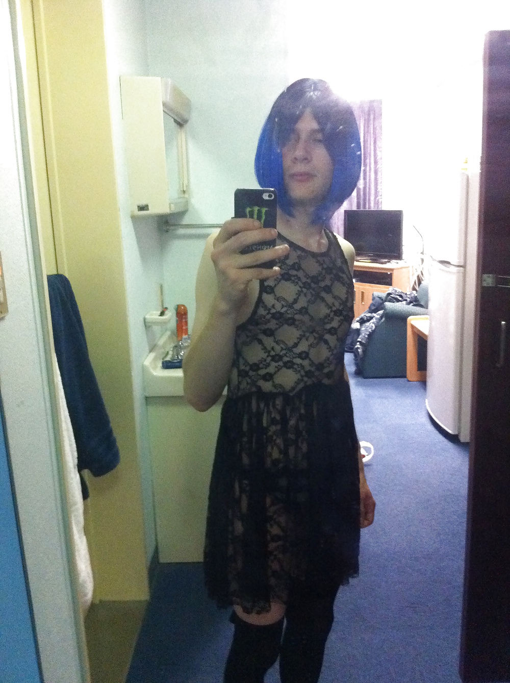 New wig and dress