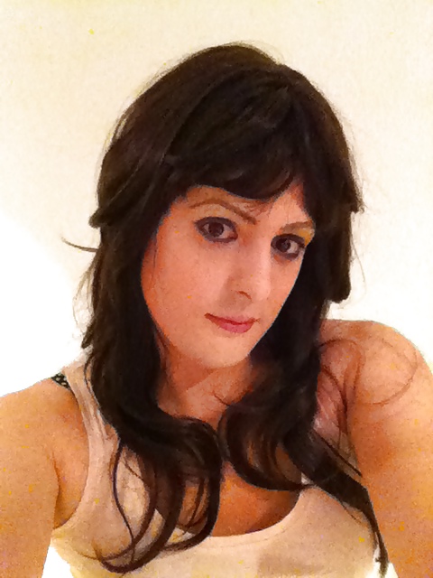Trying new clothes and make-up #20351070